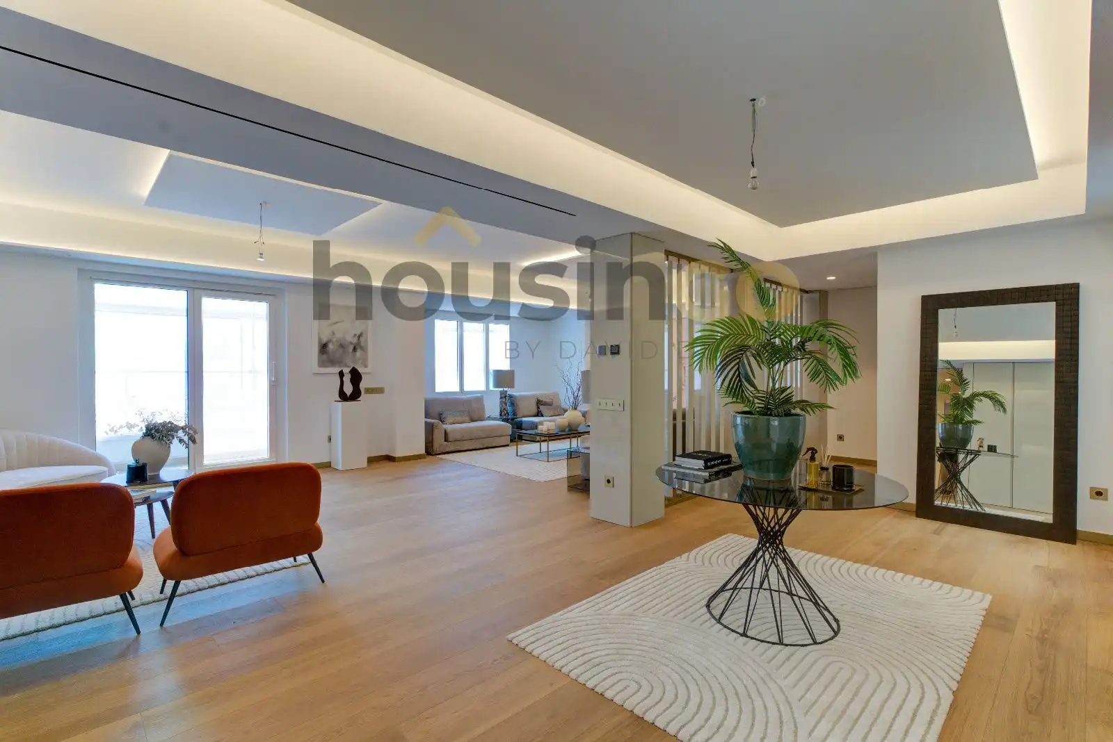 Living room of Flat for sale in Madrid  with Air Conditioner, Heating and Terrace