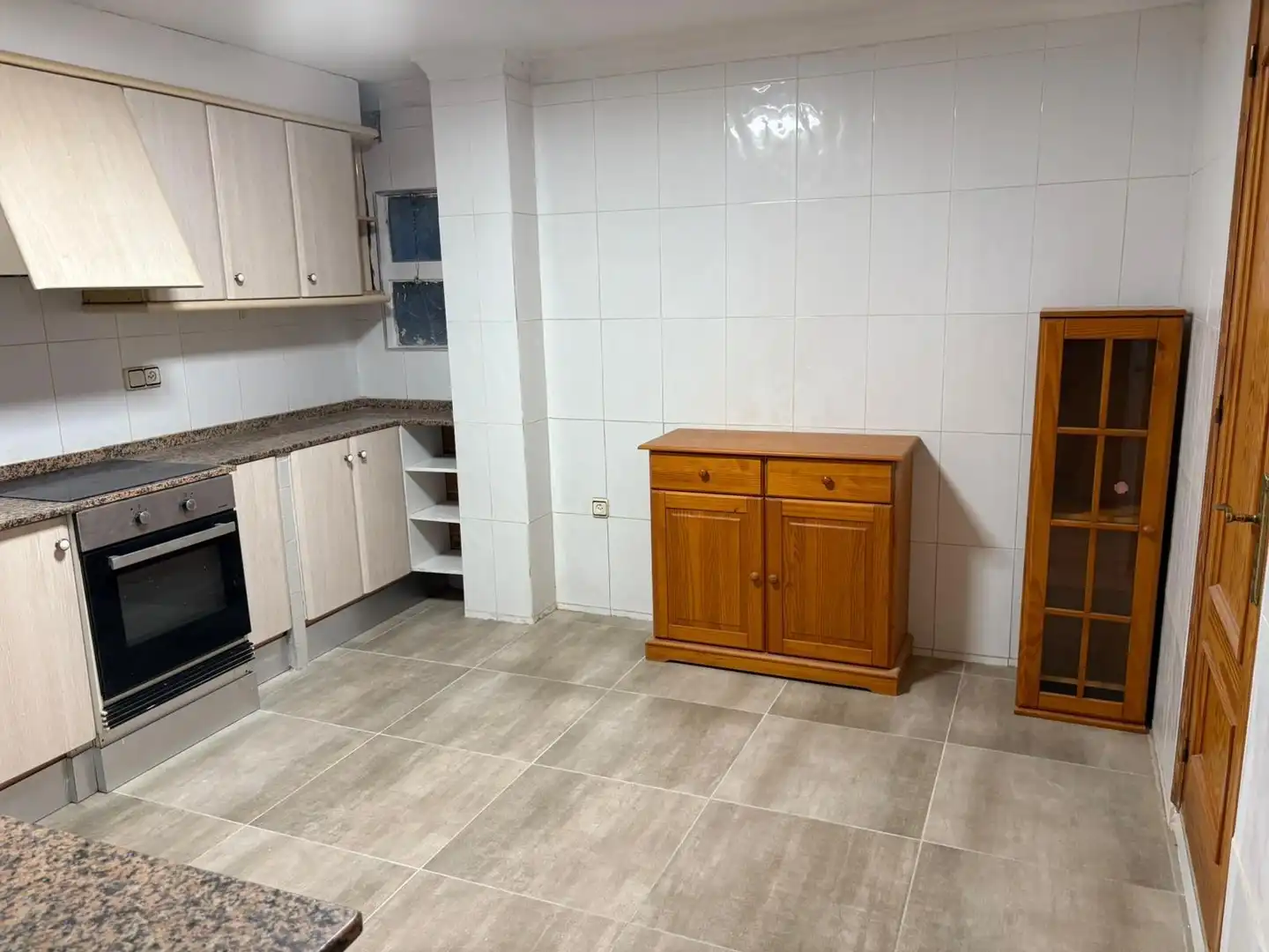 Cocina de Planta baja en venta en Vilallonga / Villalonga con Aire acondicionado, Calefacción y Amueblado