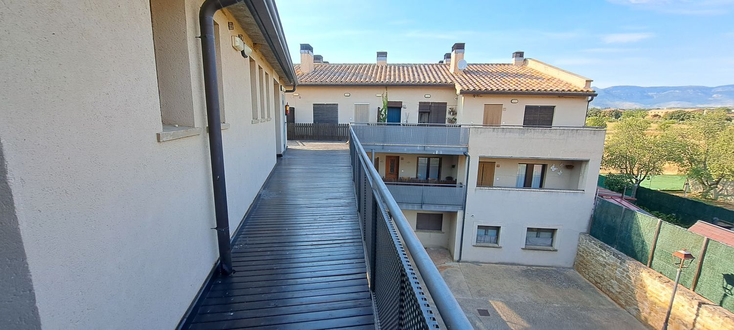 Terrasse von Wohnung zum verkauf in Ayerbe mit Heizung und Parkett