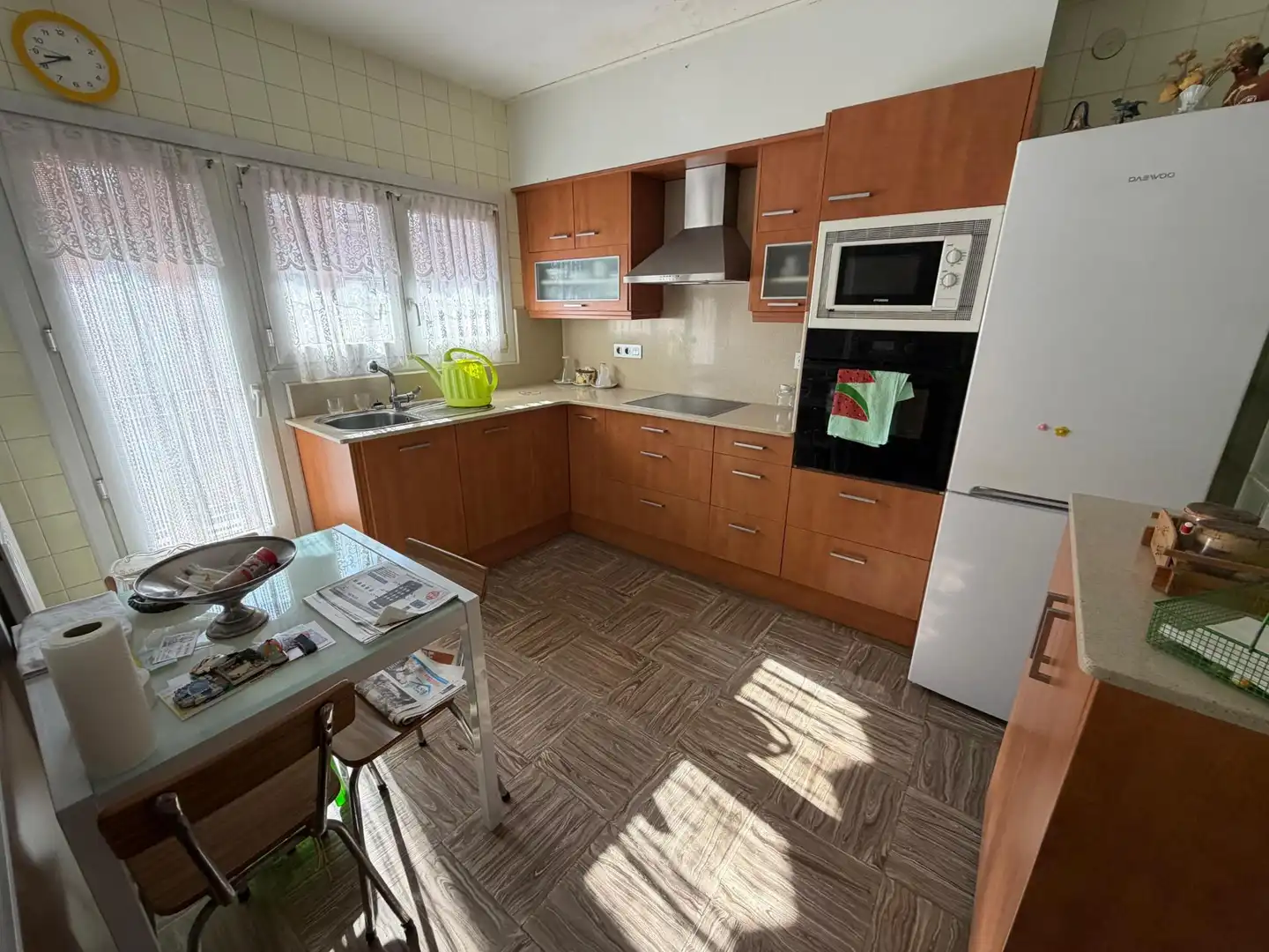 Küche von Wohnung zum Verkauf in Cervera mit Heizung, Terrasse und Abstellraum