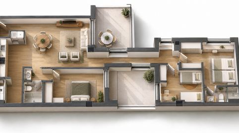 Foto 2 de Piso en venta en Carrer de Soler I Diffent, 7, La Cogullada, Barcelona