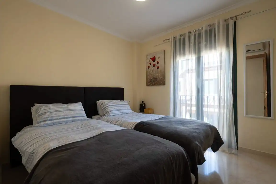 Dormitori de Pis en venda en Jávea / Xàbia amb Aire condicionat, Jardí privat i Moblat