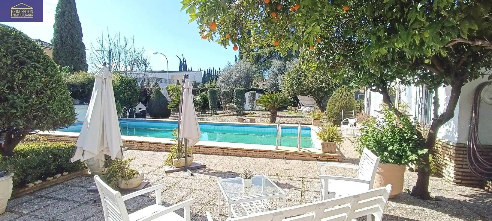 Swimming pool of Houses for sale in Córdoba  with Air Conditioner, Heating and Private garden