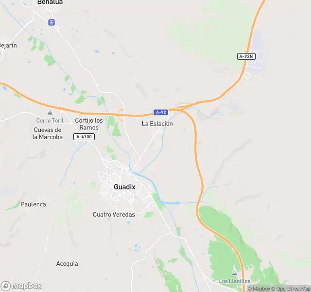 Garden of Flat for sale in Guadix
