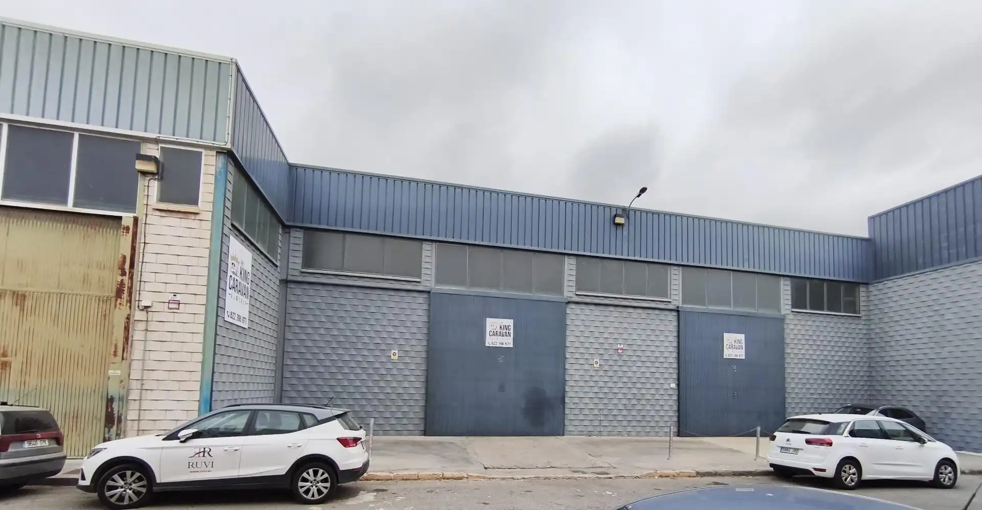 Exterior view of Industrial buildings for sale in Vícar