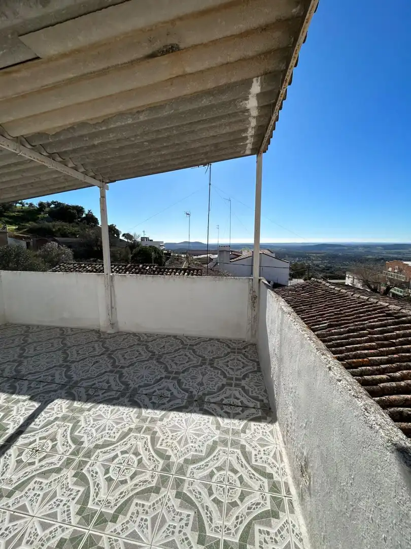 Terrassa de Casa o xalet en venda en Alburquerque