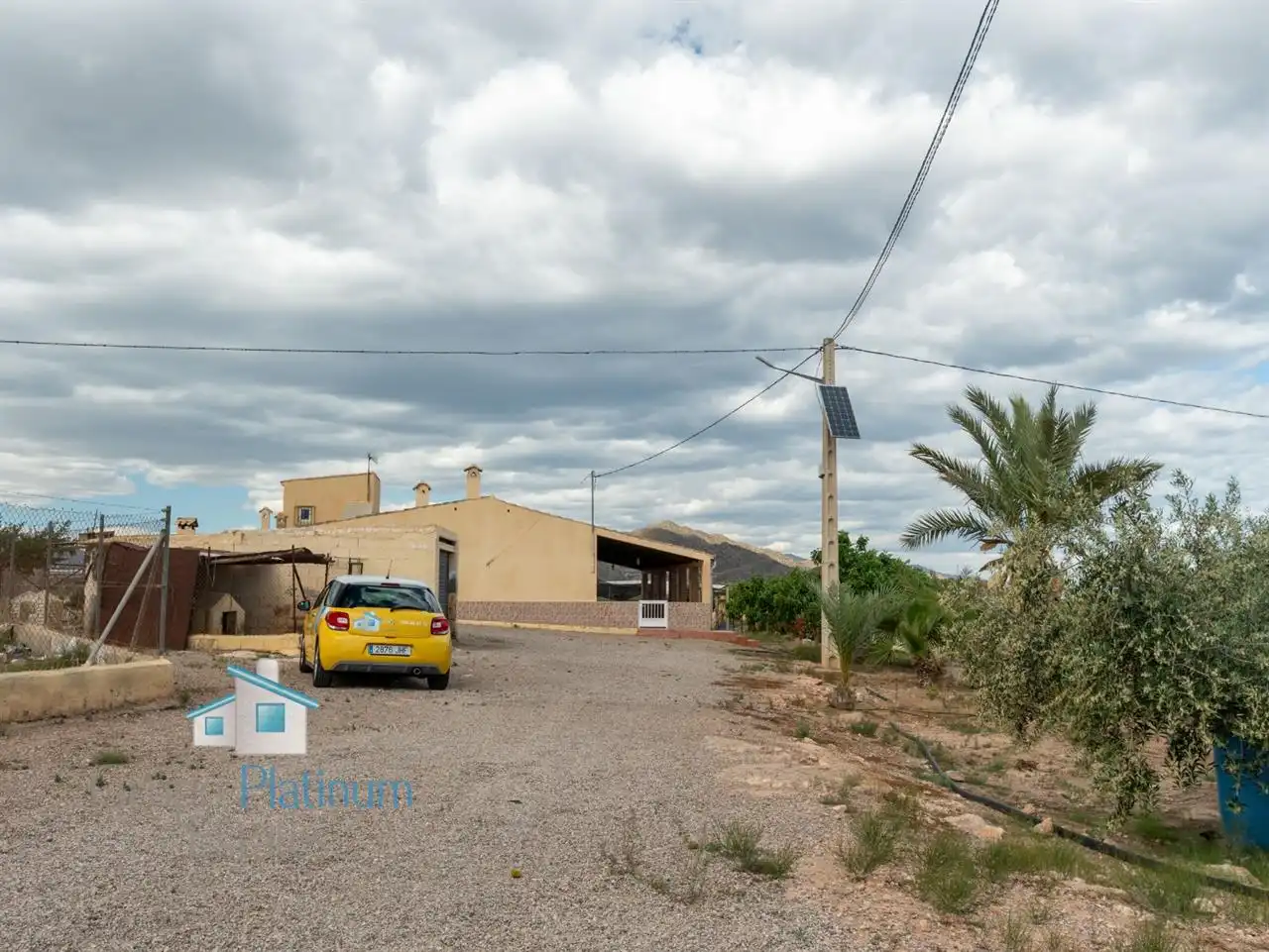Vista exterior de Finca rústica en venta en Águilas con Trastero y Amueblado