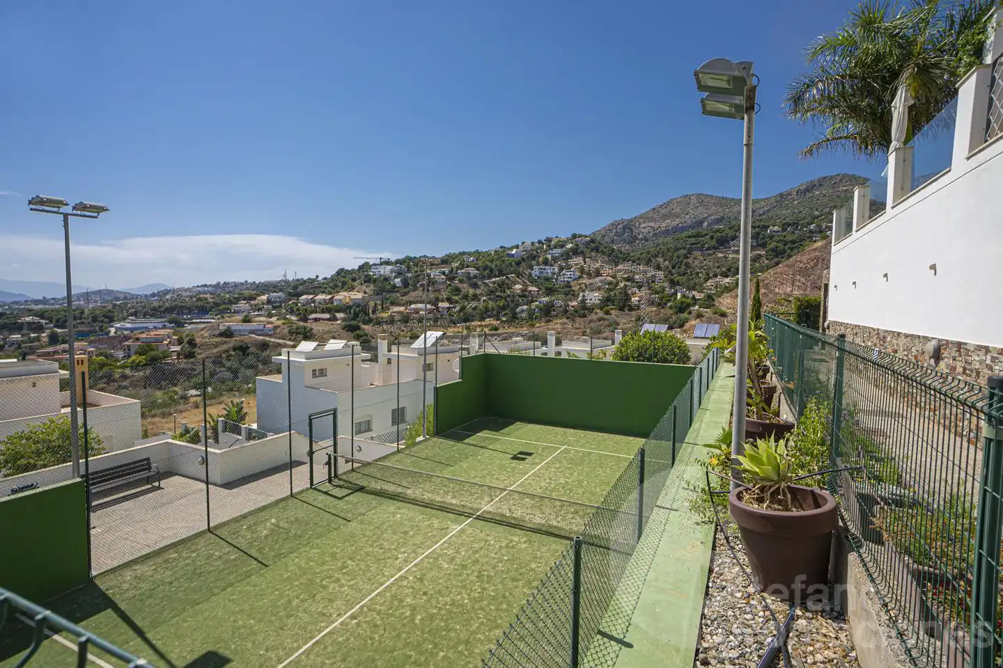 Vista exterior de Casa adosada en venta en Málaga con Aire acondicionado, Jardín privado y Terraza