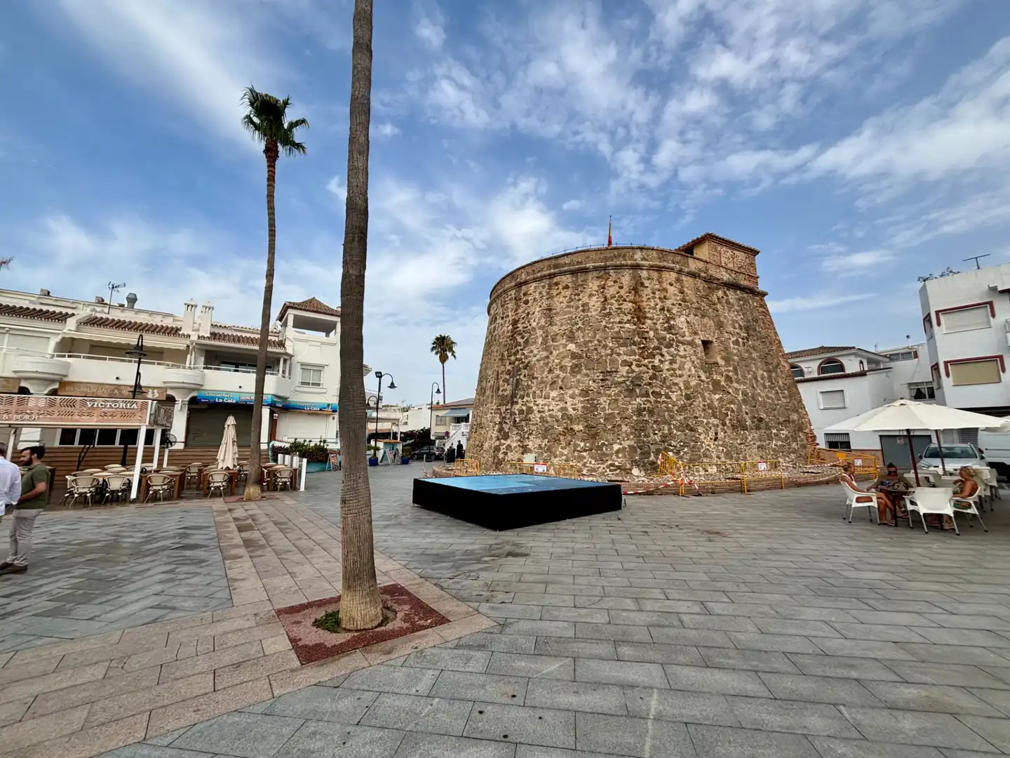 Außenansicht von Einfamilien-Reihenhaus zur Miete in Mijas mit Klimaanlage, Heizung und Möbliert