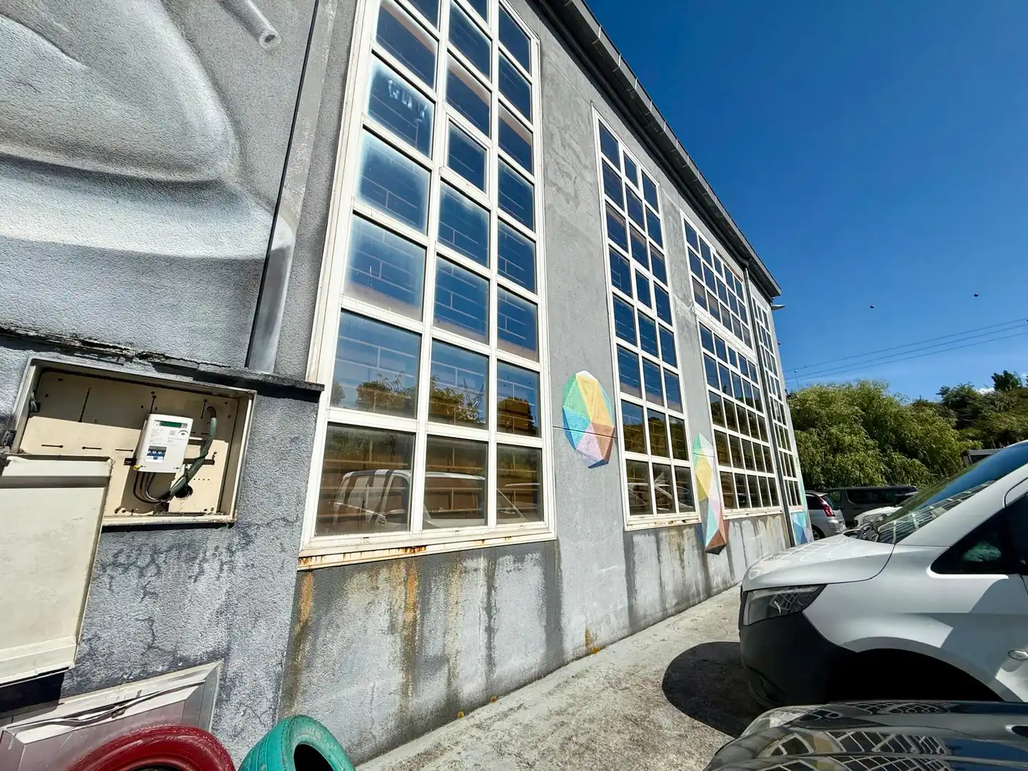 Vista exterior de Nave industrial en venta en Camargo