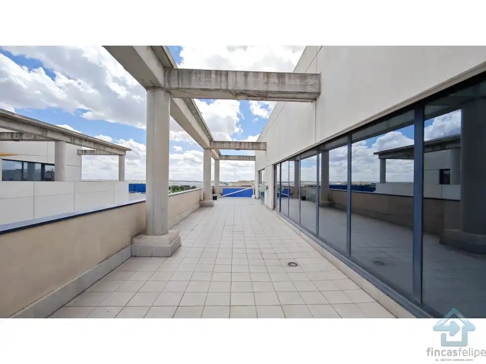 Terraza de Oficina de alquiler en Madrid
