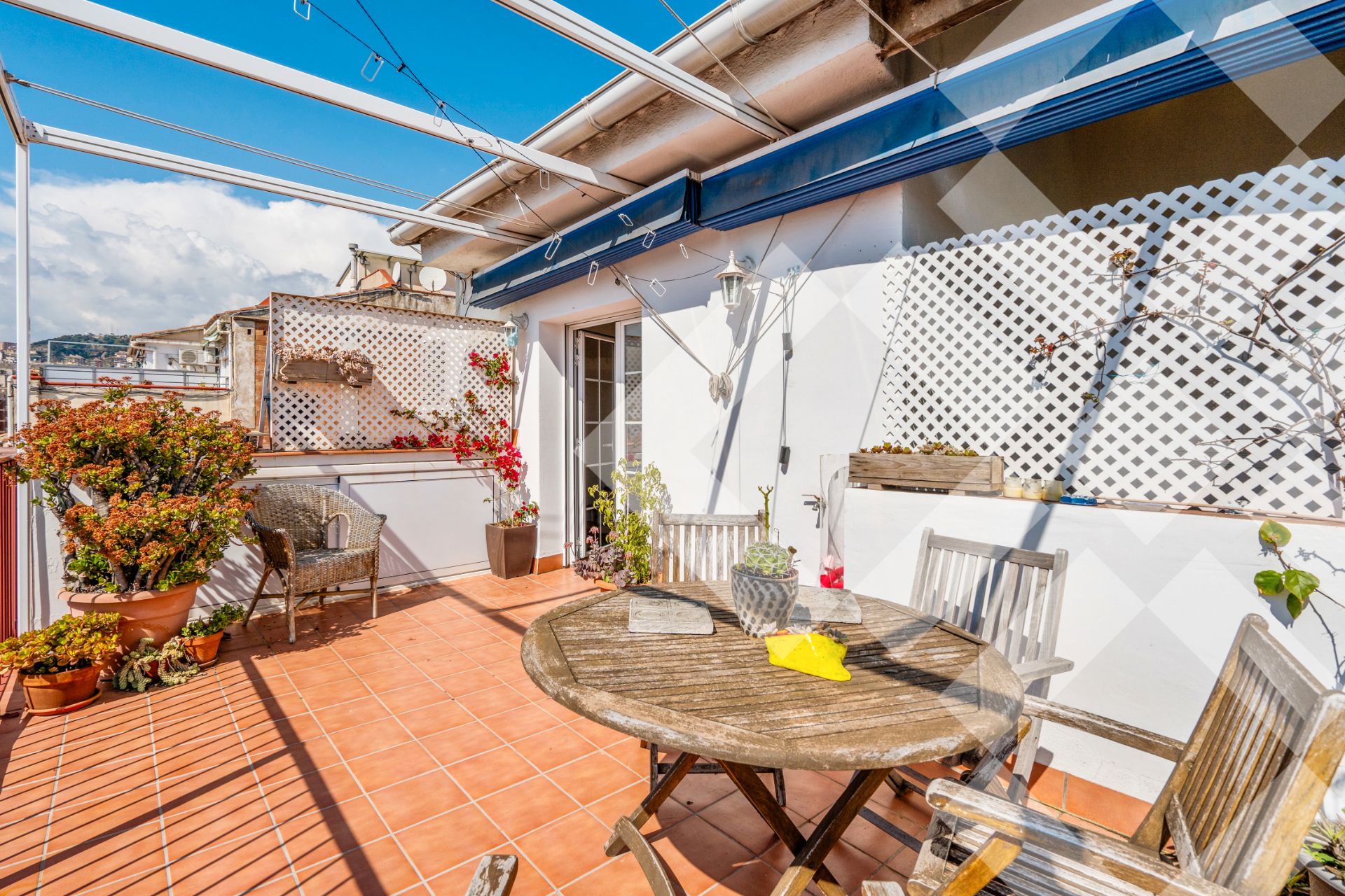 Terrace of Duplex for sale in  Barcelona Capital  with Air Conditioner, Heating and Parquet flooring