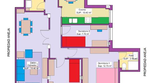 Photo 2 of Flat for sale in C Ines Moro, El Cristo, Palencia Capital