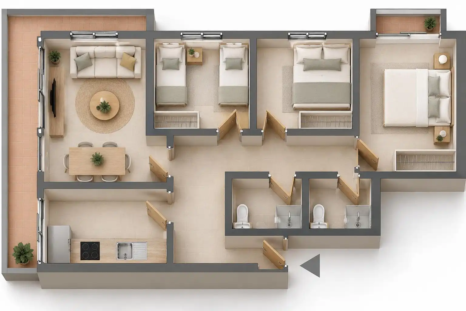 Appartement avec piscine à vendre à Avenida LA LAGUNA, imagen 23