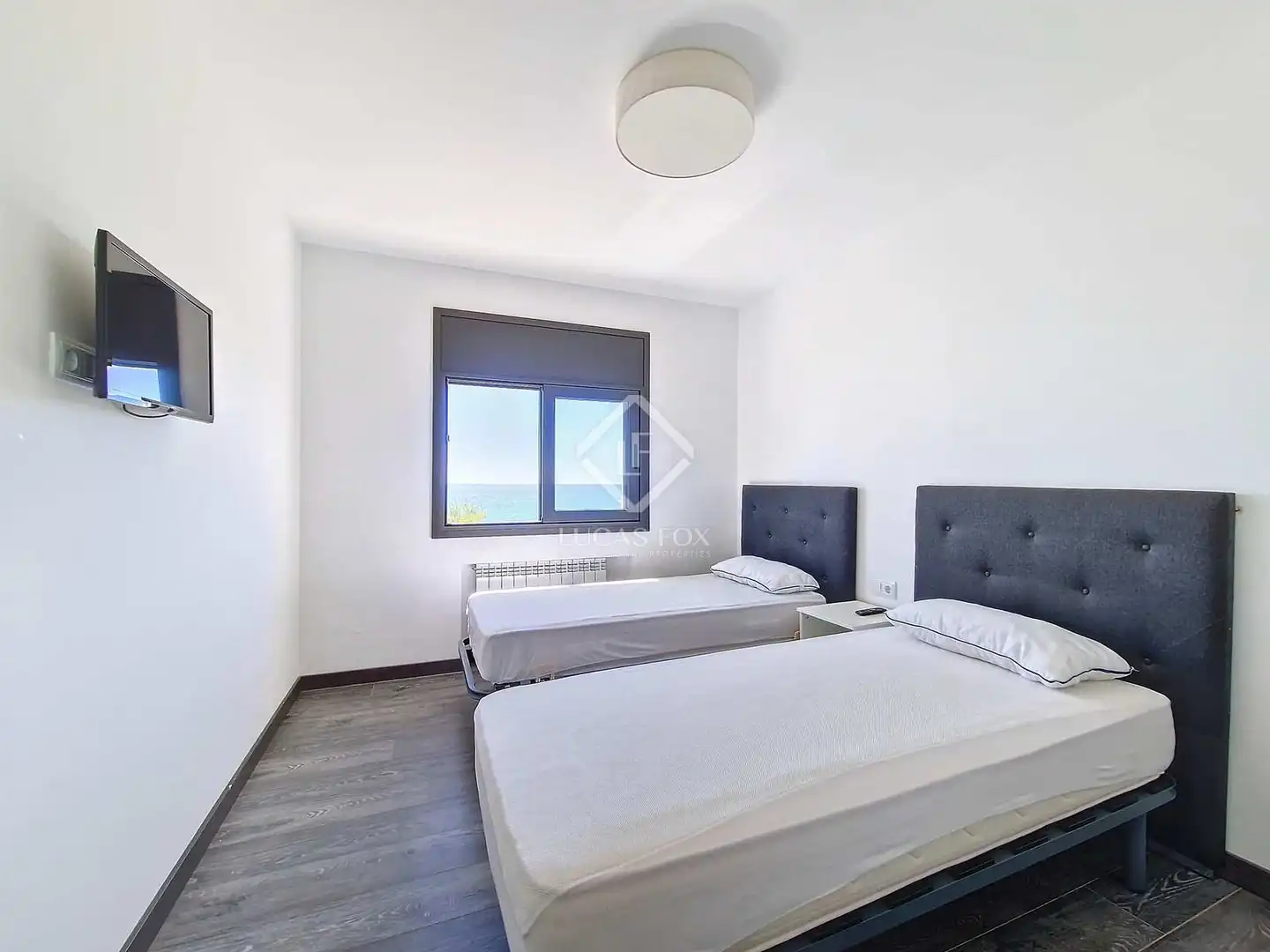Dormitori de Casa o xalet de lloguer en Vilanova i la Geltrú amb Aire condicionat, Jardí privat i Terrassa