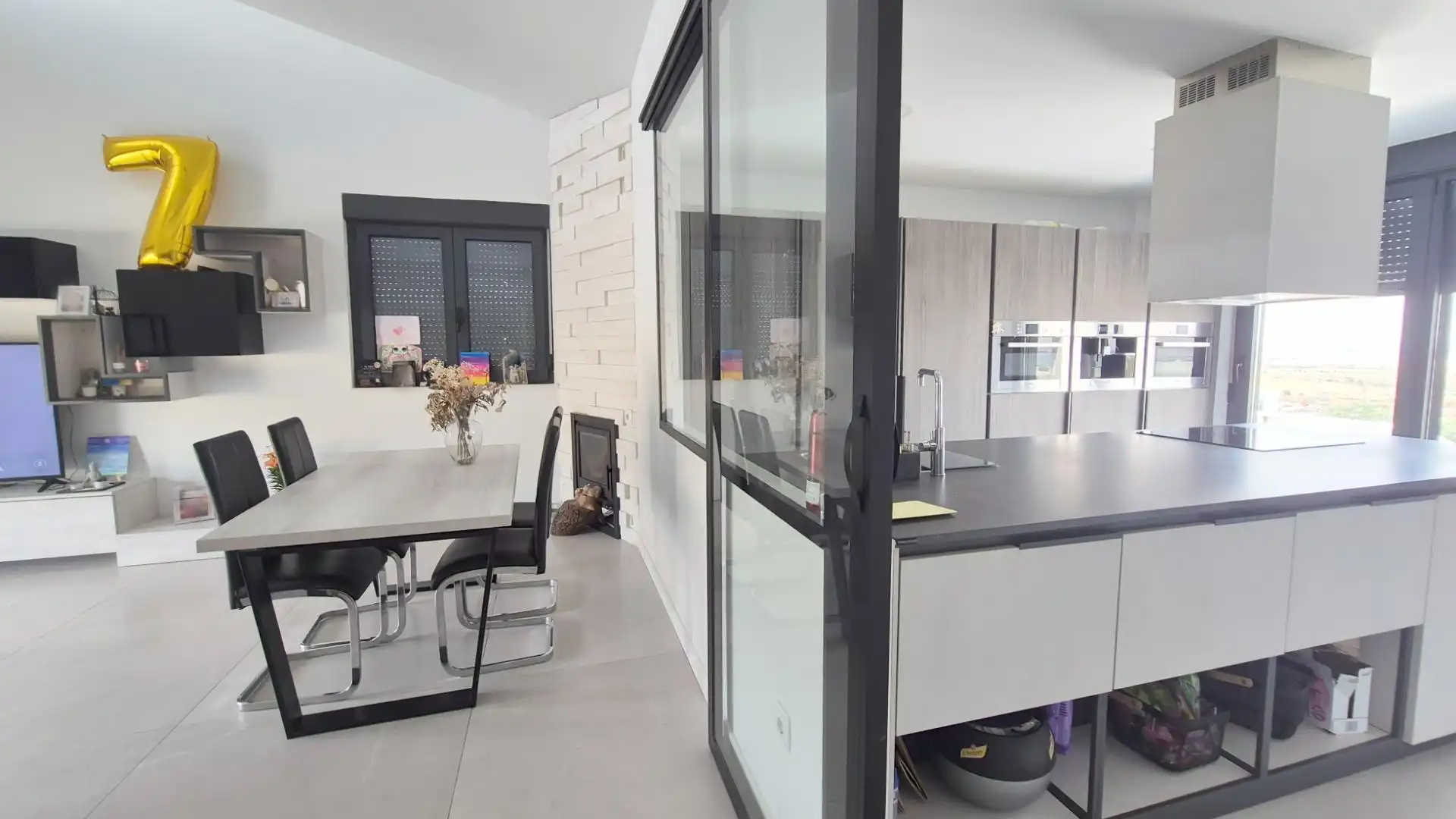 Cocina de Casa o chalet en venta en Carrascal de Barregas con Aire acondicionado, Calefacción y Jardín privado