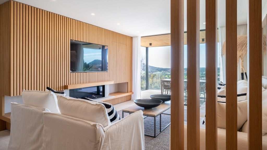 Sala de estar de Apartamento en venta en Calvià con Aire acondicionado, Calefacción y Terraza