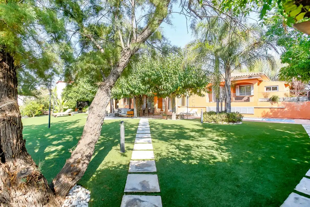 Jardí de Casa o xalet de lloguer en Vilanova i la Geltrú amb Aire condicionat, Calefacció i Jardí privat