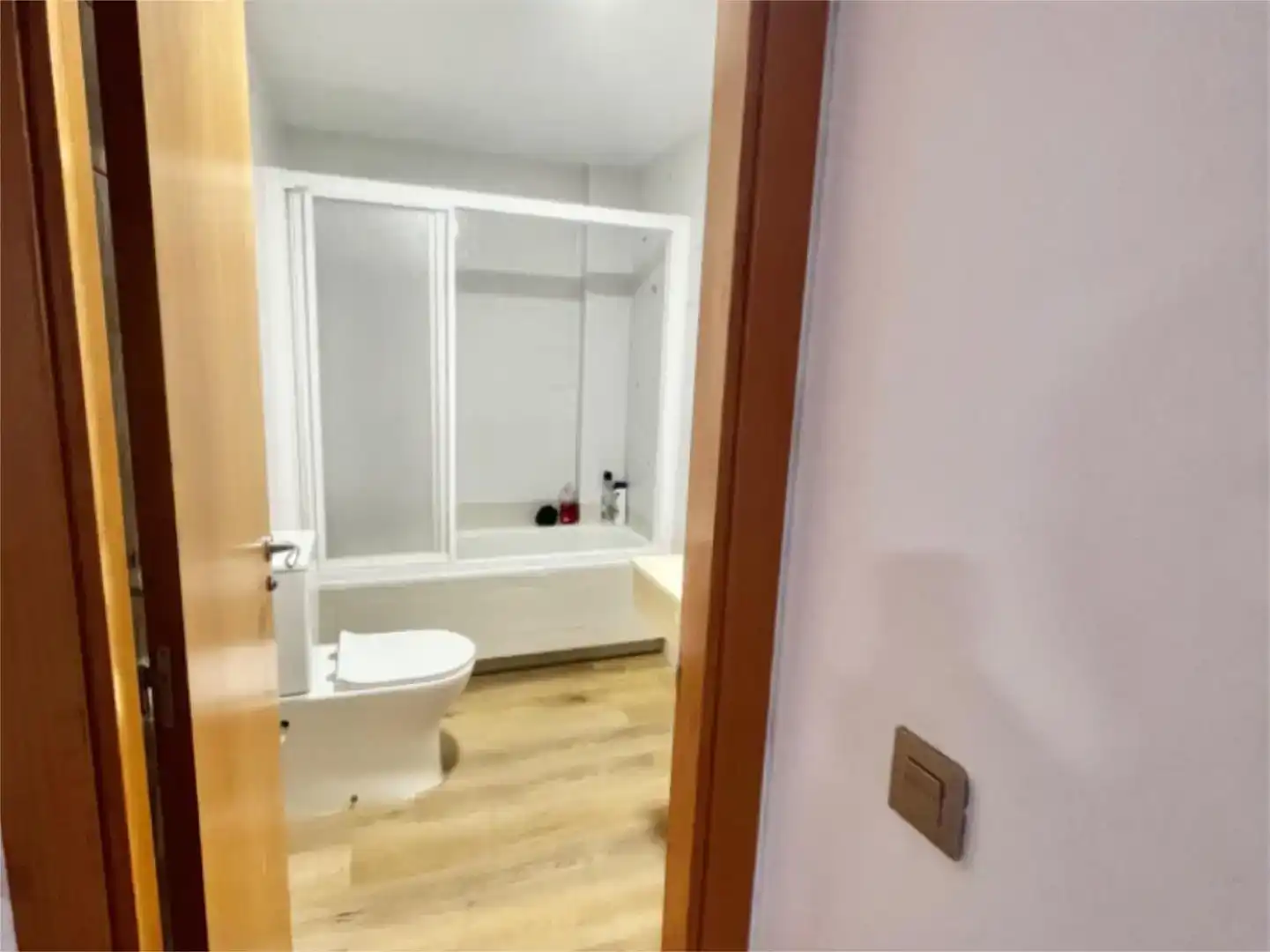Bathroom of Flat for sale in Mojácar  with Air Conditioner, Private garden and Parquet flooring