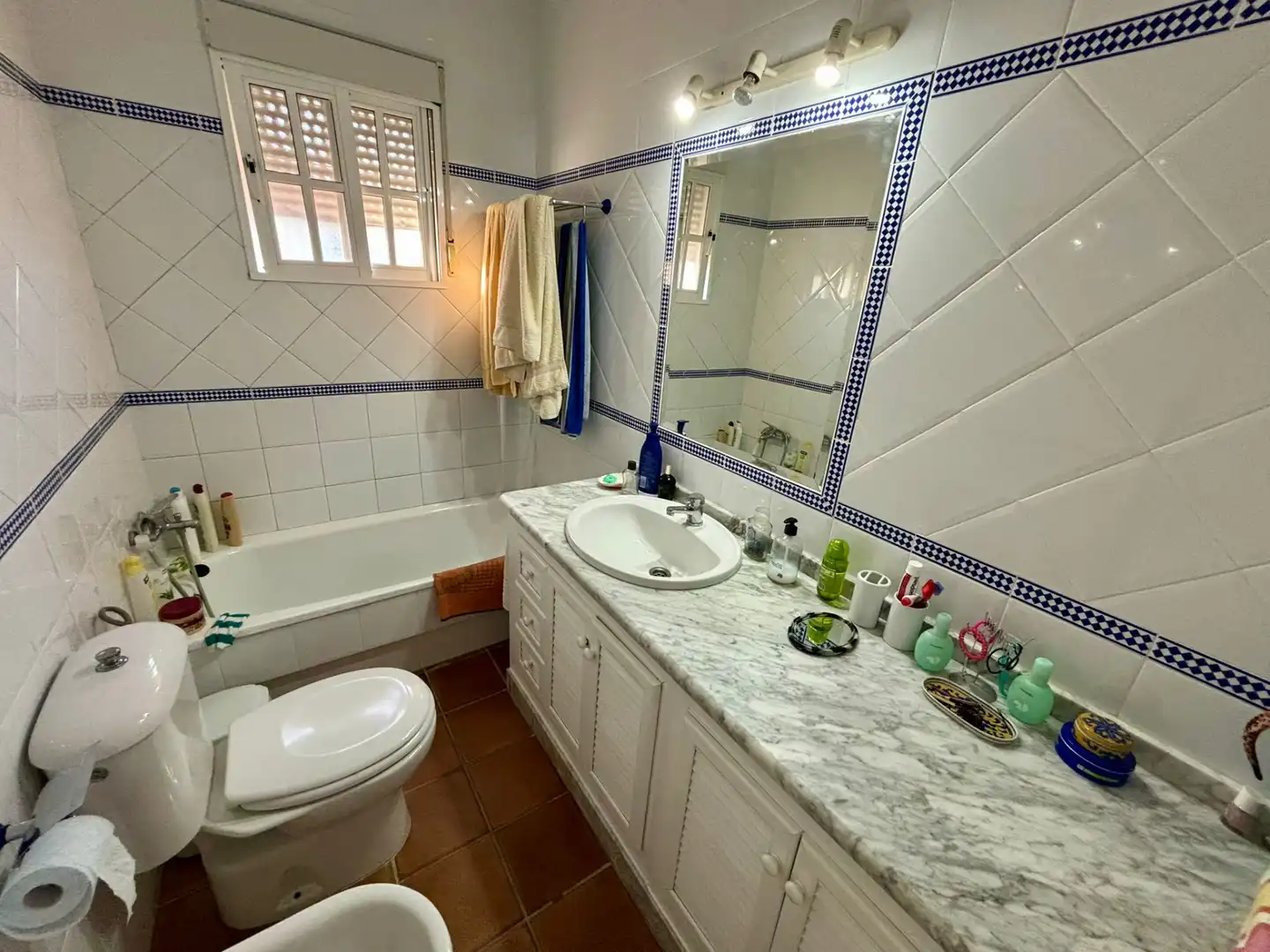 Bany de Casa o xalet en venda en Arcos de la Frontera amb Jardí privat, Traster i Piscina