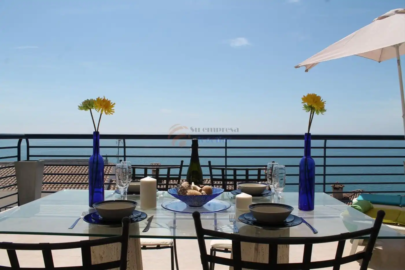 Terrace of Apartments for rent in Peñíscola / Peníscola  with Terrace, Furnished and Community pool