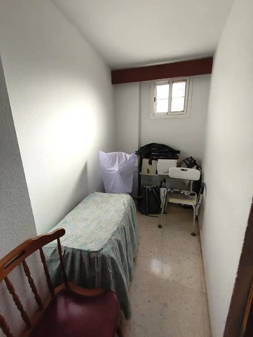 Bedroom of Flat for sale in Málaga  with Air Conditioner, Terrace and Storage room