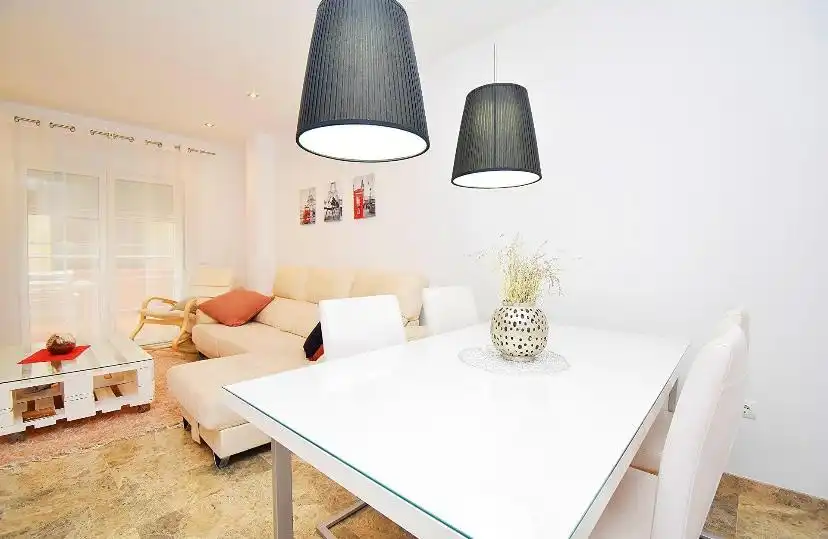 Sala de estar de Piso en venta en El Ejido con Aire acondicionado, Terraza y Trastero