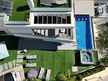 Detached house with pool for sale in Balcón de Finestrat - Terra Marina