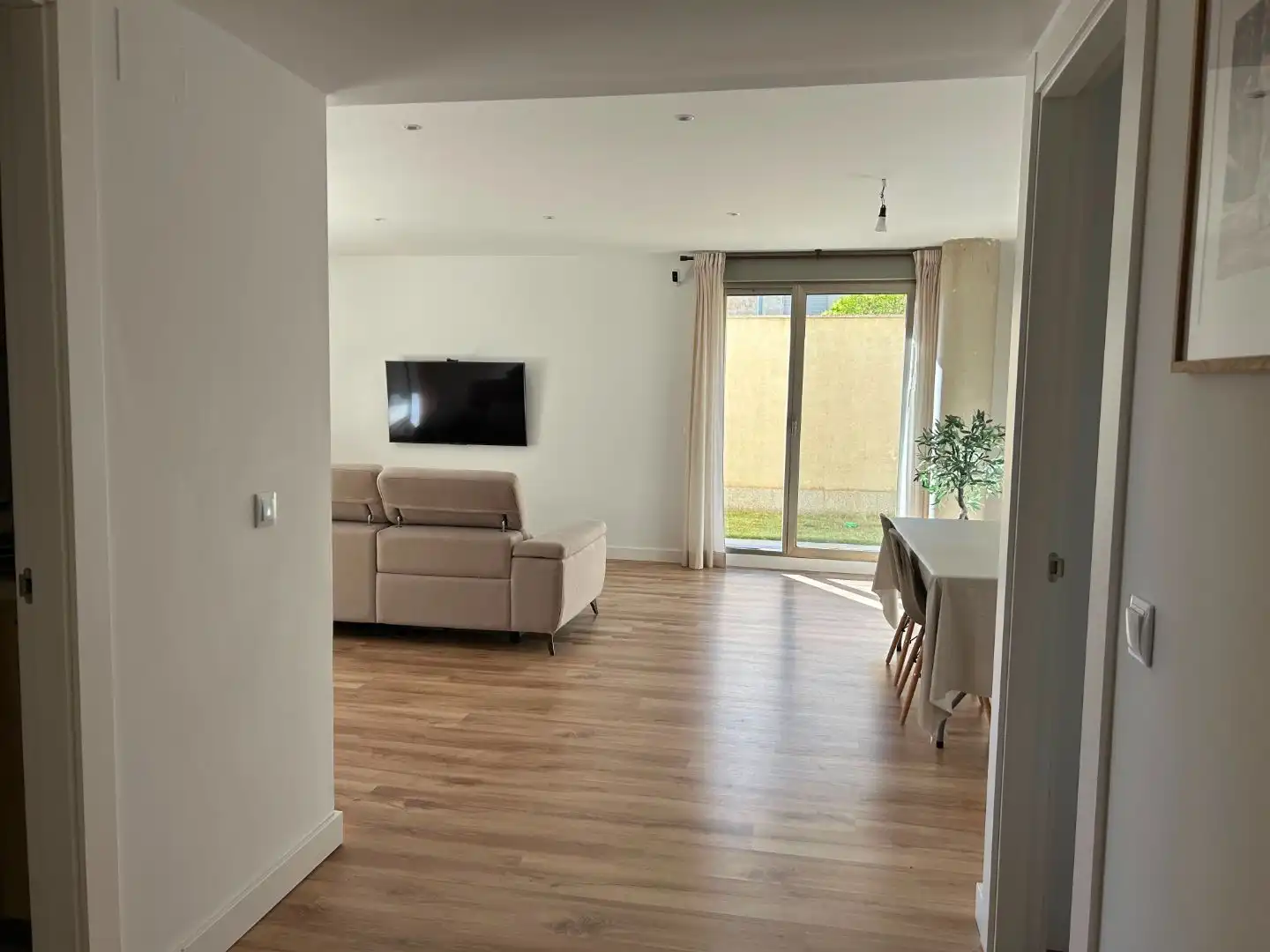 Living room of Flat for sale in Aldeatejada  with Air Conditioner, Heating and Private garden