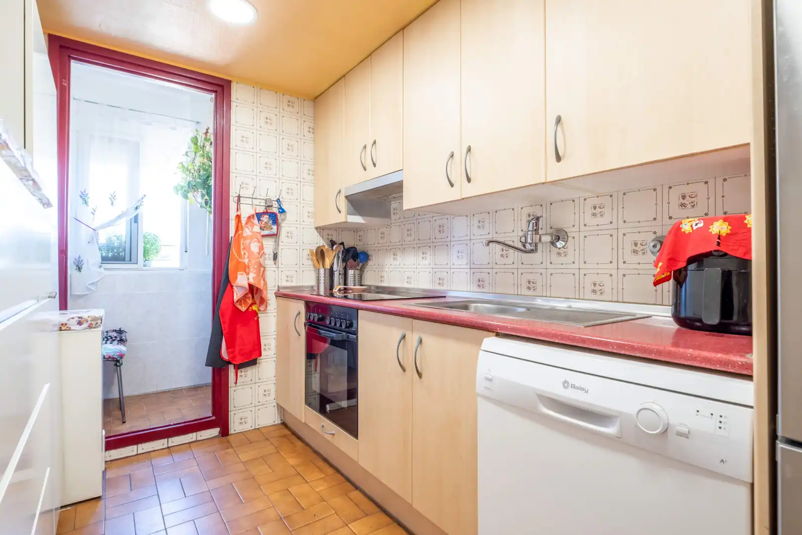 Kitchen of Flat for sale in Utebo  with Air Conditioner, Heating and Balcony