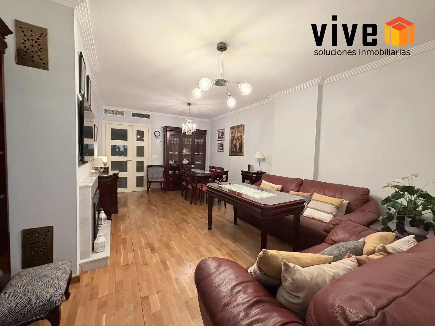 Sala de estar de Piso en venta en Guillena con Aire acondicionado, Calefacción y Terraza