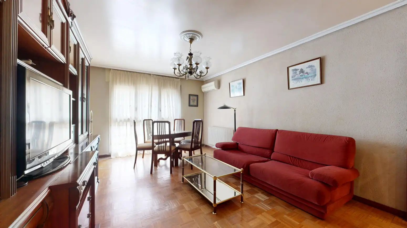 Sala de estar de Piso en venta en Tafalla con Calefacción, Parquet y Trastero