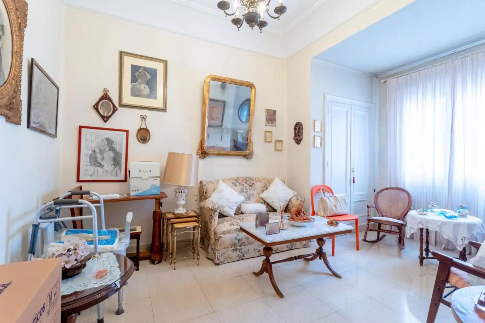 Wohnzimmer von Wohnung zum Verkauf in Valencia mit Klimaanlage, Terrasse und Abstellraum