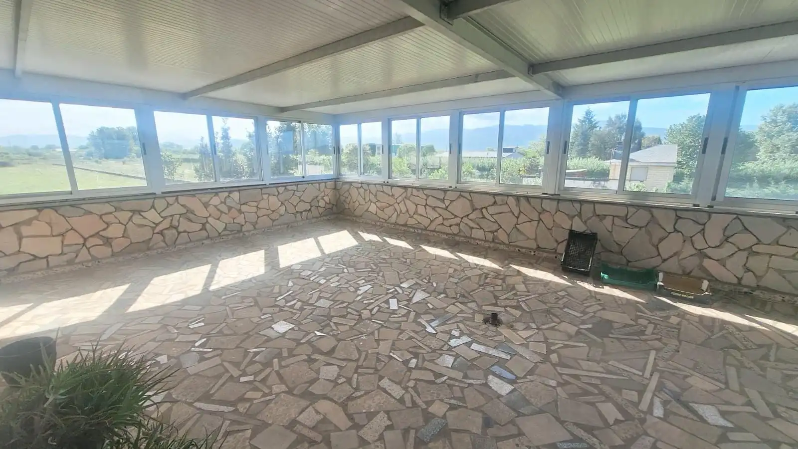 Terraza de Casa o chalet en venta en Camponaraya con Calefacción, Jardín privado y Terraza