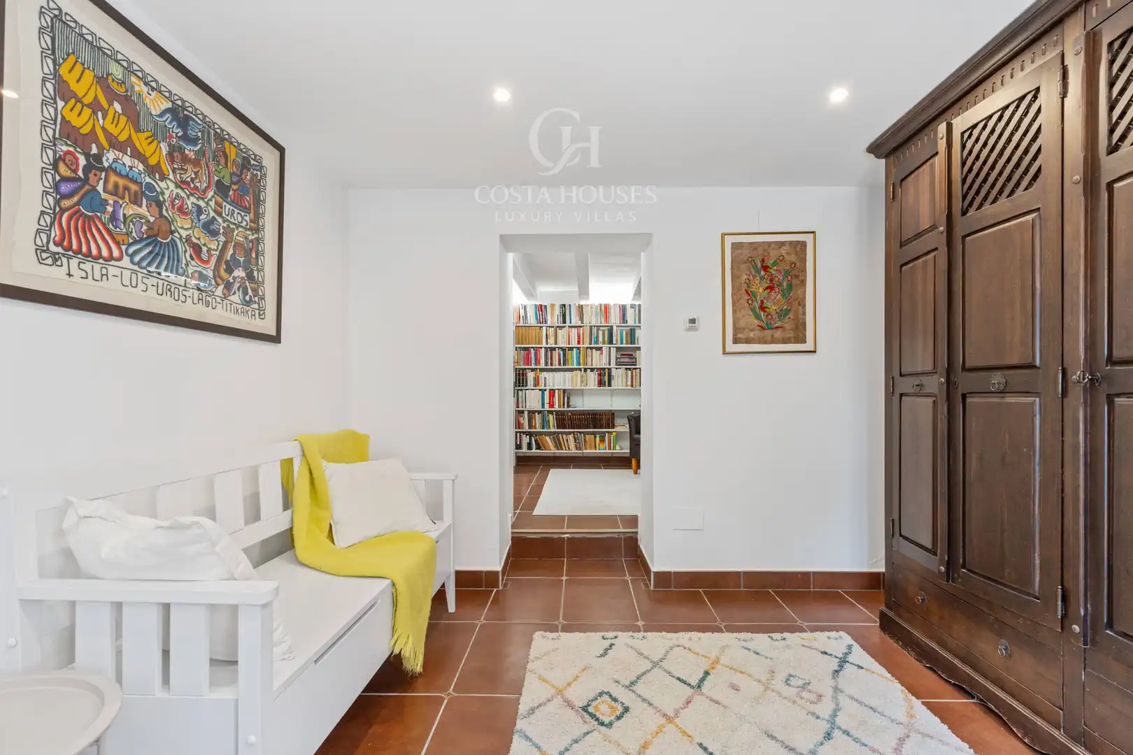 Sala de estar de Casa o chalet en venta en Jávea / Xàbia con Aire acondicionado, Calefacción y Jardín privado