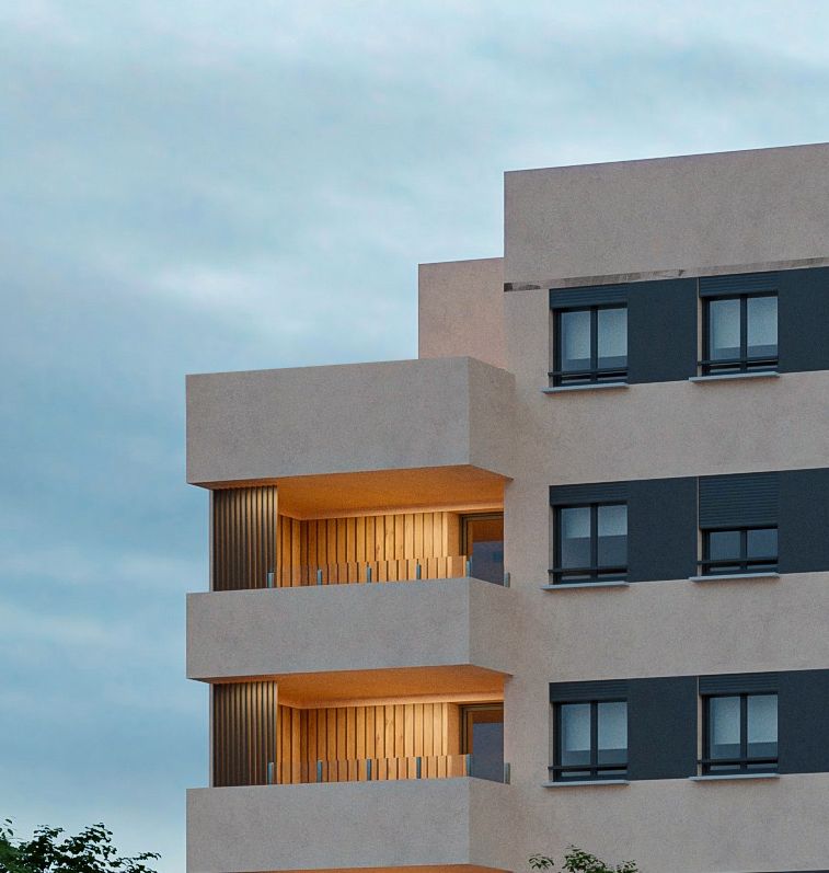 Vista exterior de Pis en venda en Gijón  amb Calefacció, Terrassa i Traster