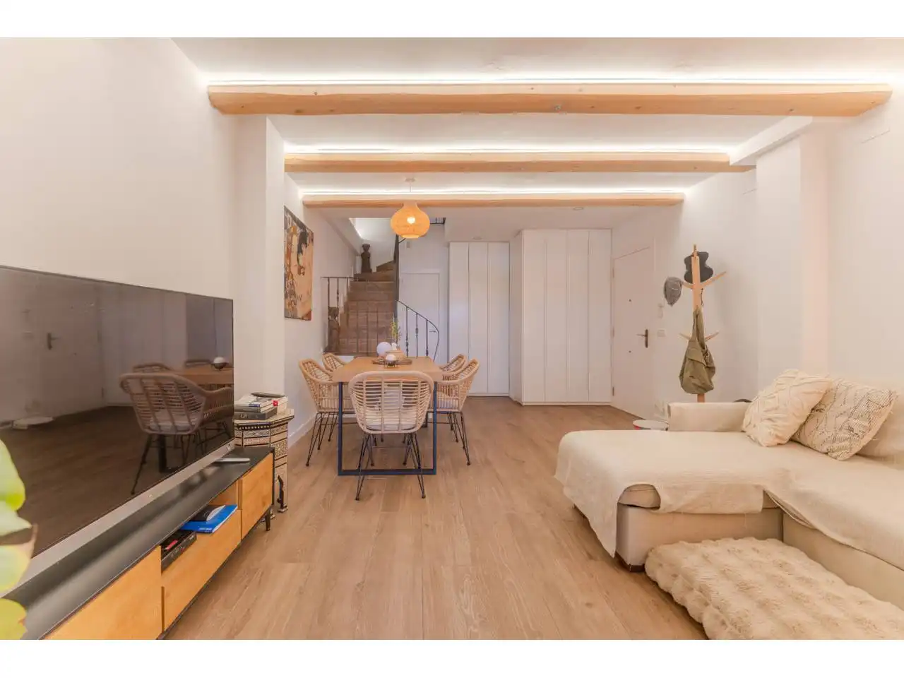 Sala d'estar de Dúplex en venda en Maçana