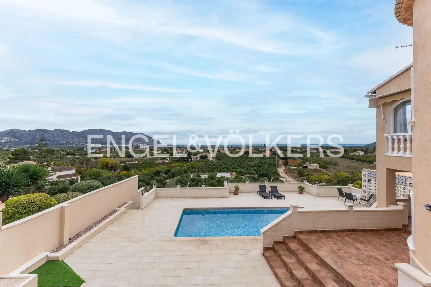 Terrace of Houses for sale in Pedreguer  with Air Conditioner, Heating and Private garden