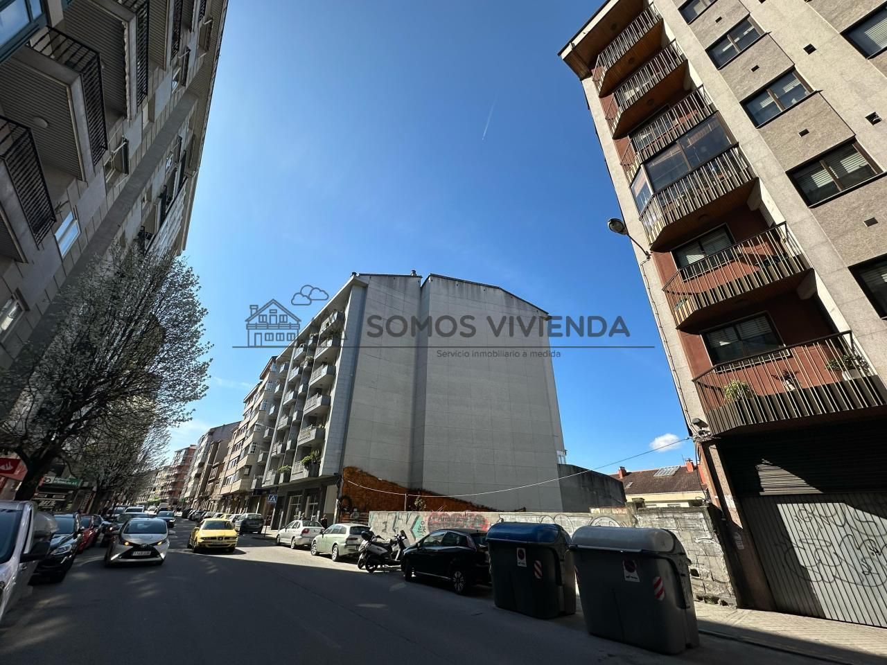 Vista exterior de Piso en venta en Ourense Capital  con Calefacción y Trastero