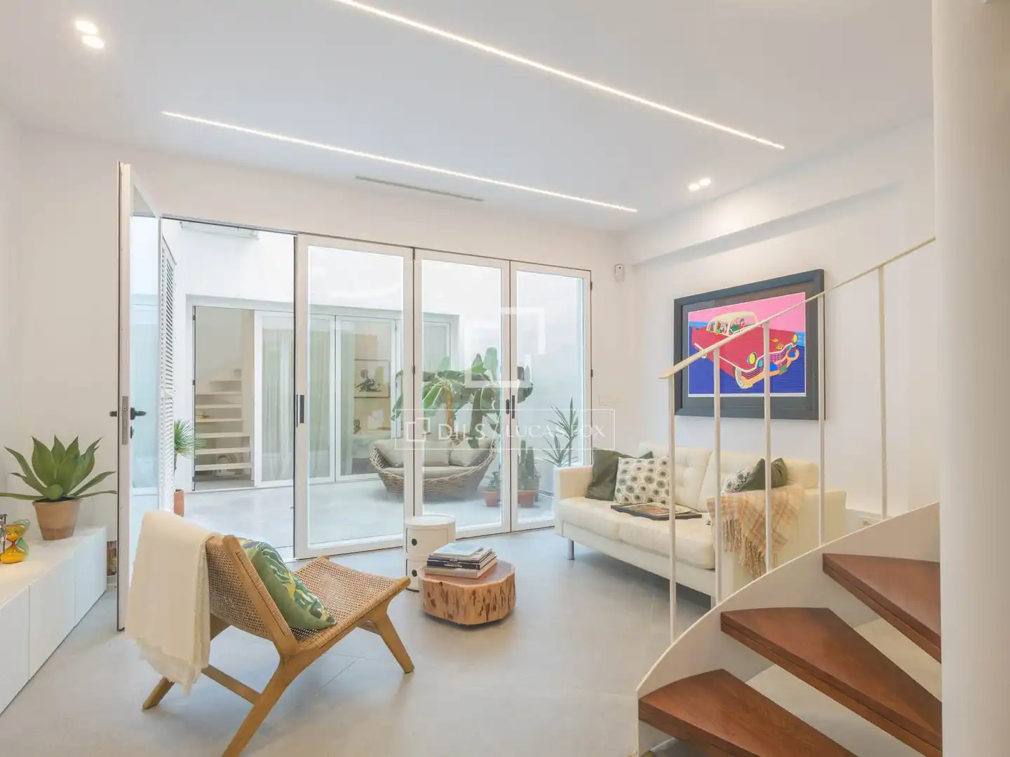 Sala de estar de Casa o chalet en venta en Málaga con Aire acondicionado, Calefacción y Terraza