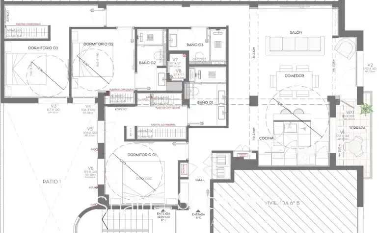 Apartment with lift for sale in Calle de Alcántara, imagen 42