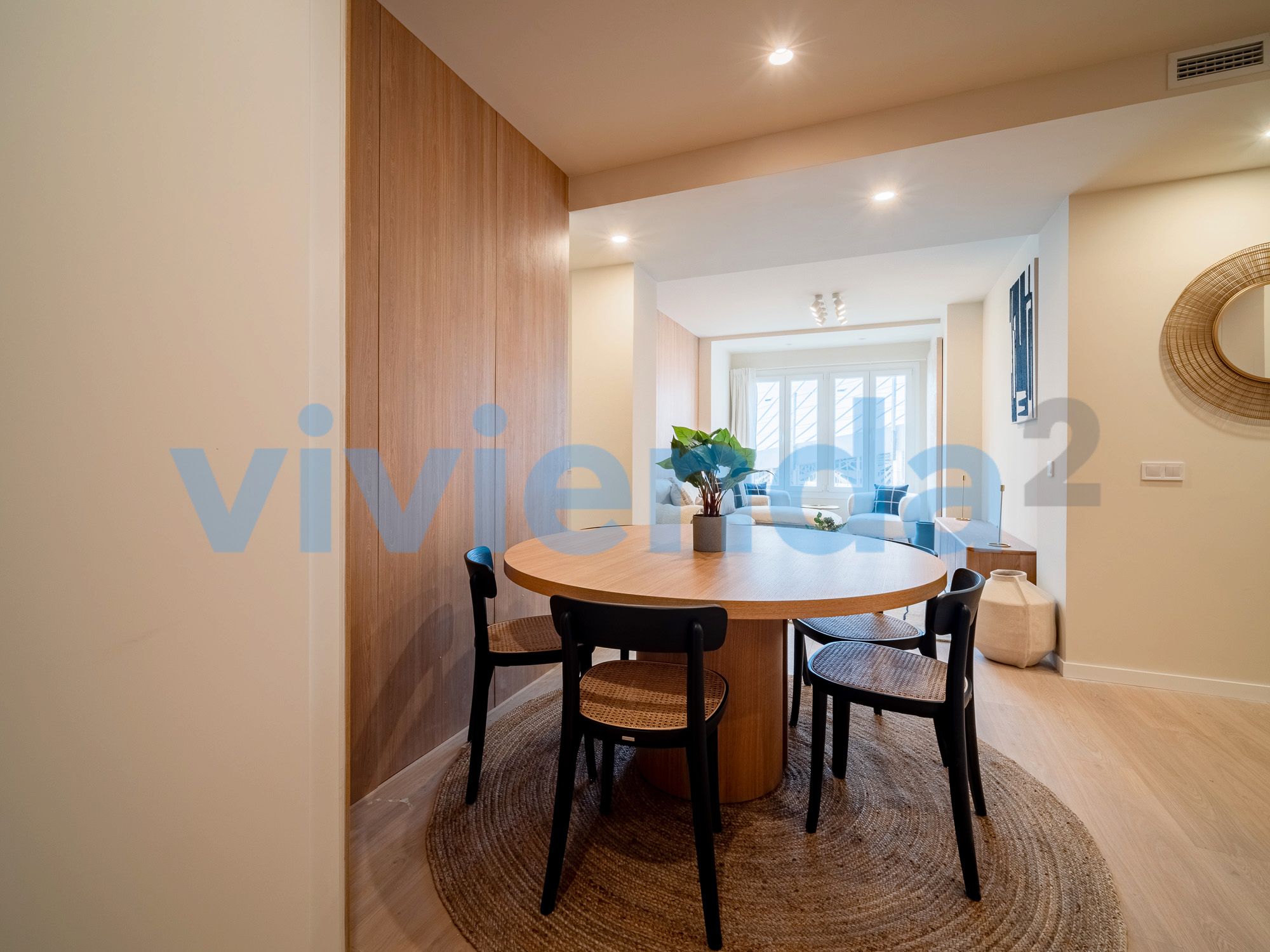 Comedor de Piso de alquiler en  Madrid Capital con Aire acondicionado, Calefacción y Trastero