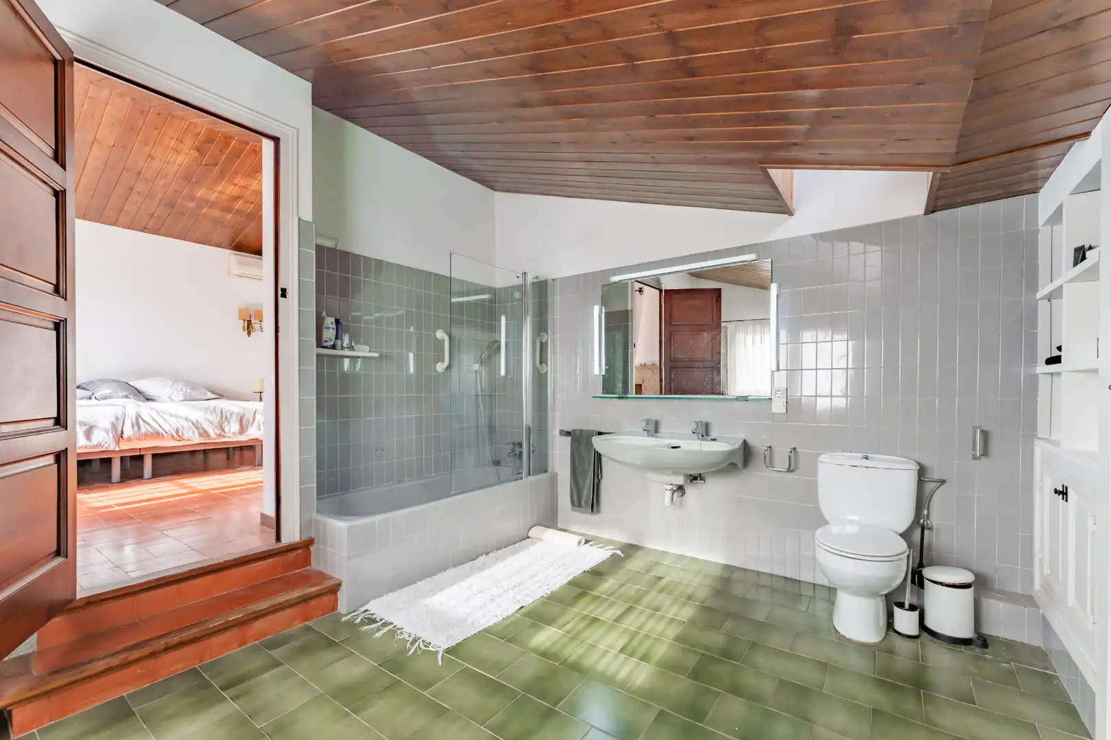 Baño de Casa o chalet en venta en La Garriga con Aire acondicionado, Calefacción y Jardín privado