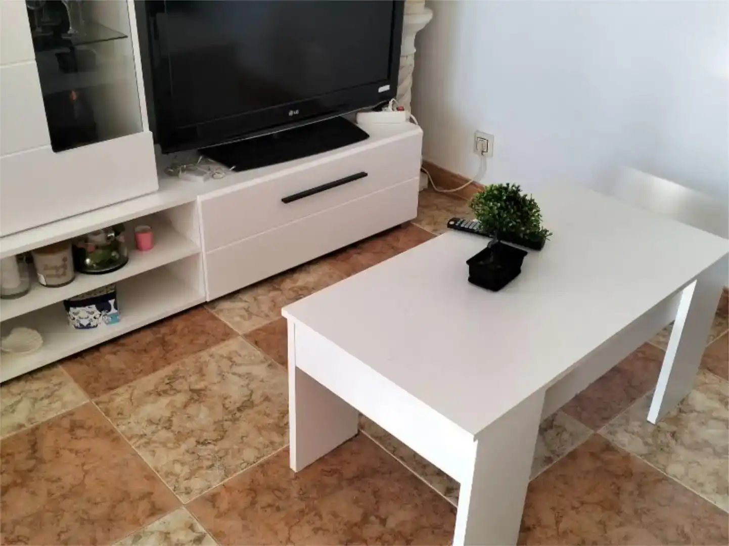 Sala de estar de Piso en venta en  Valencia Capital con Aire acondicionado y Balcón