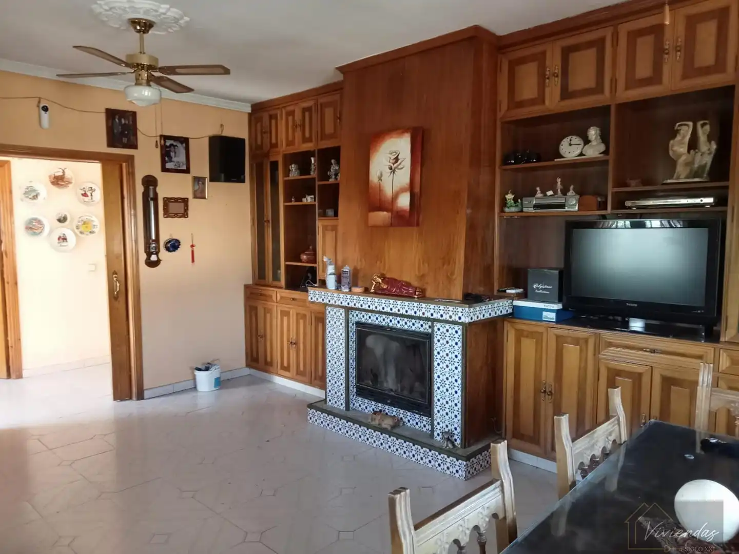 Sala d'estar de Casa o xalet en venda en Villanueva de Perales amb Aire condicionat, Calefacció i Terrassa