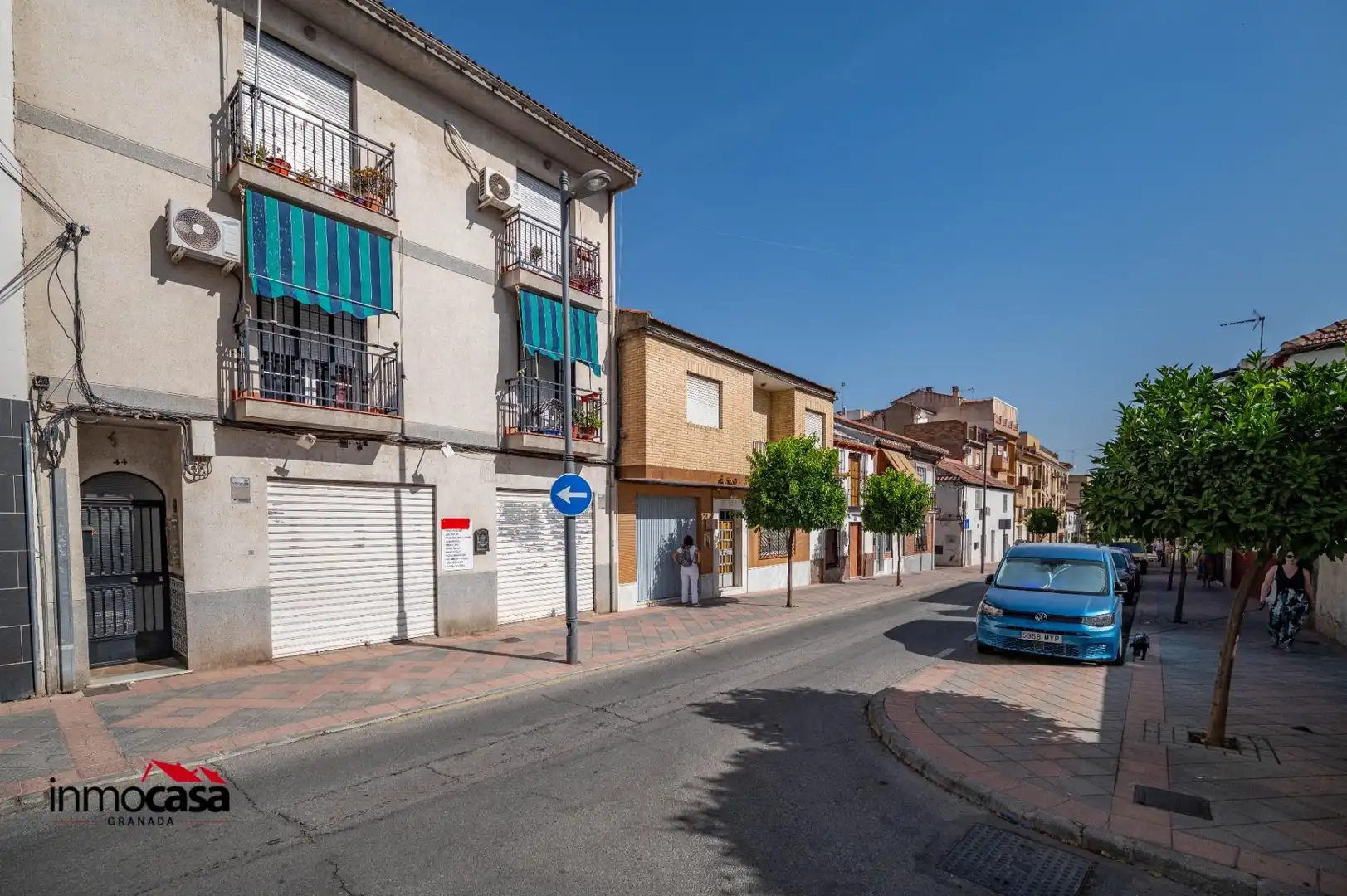 Exterior view of Flat for sale in Armilla  with Balcony