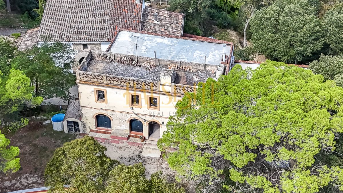 Exterior view of Country house for sale in Torrelavit  with Private garden, Terrace and Balcony