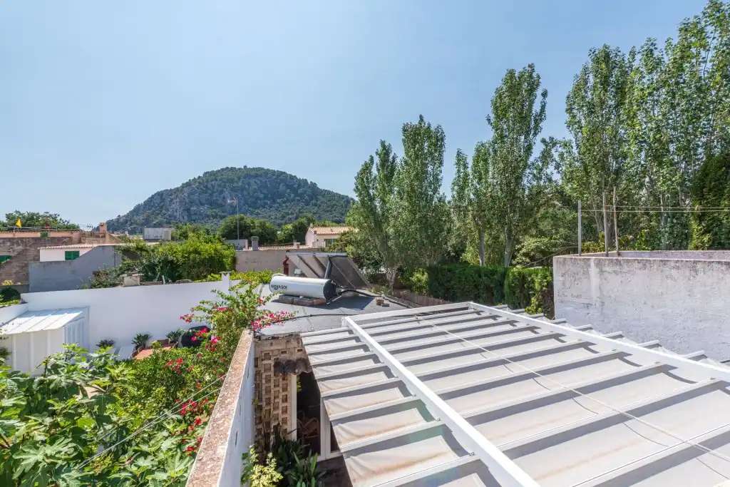 Außenansicht von Country house zum Verkauf in Pollença mit Privatgarten, Terrasse und Abstellraum