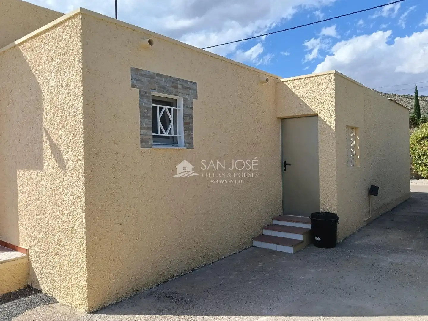 Vista exterior de Casa o chalet en venta en Aspe con Aire acondicionado, Calefacción y Jardín privado