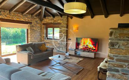 Living room of House or chalet for sale in A Pobra do Brollón   with Swimming Pool